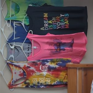 Disney Vacation Tshirts LOT of 6 size Large custom T-shirts